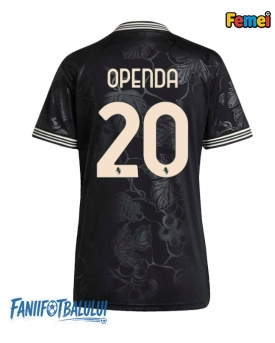 Juventus Lois Openda #20 Tricou Fotbal Replică 2025-26 Femei Treilea